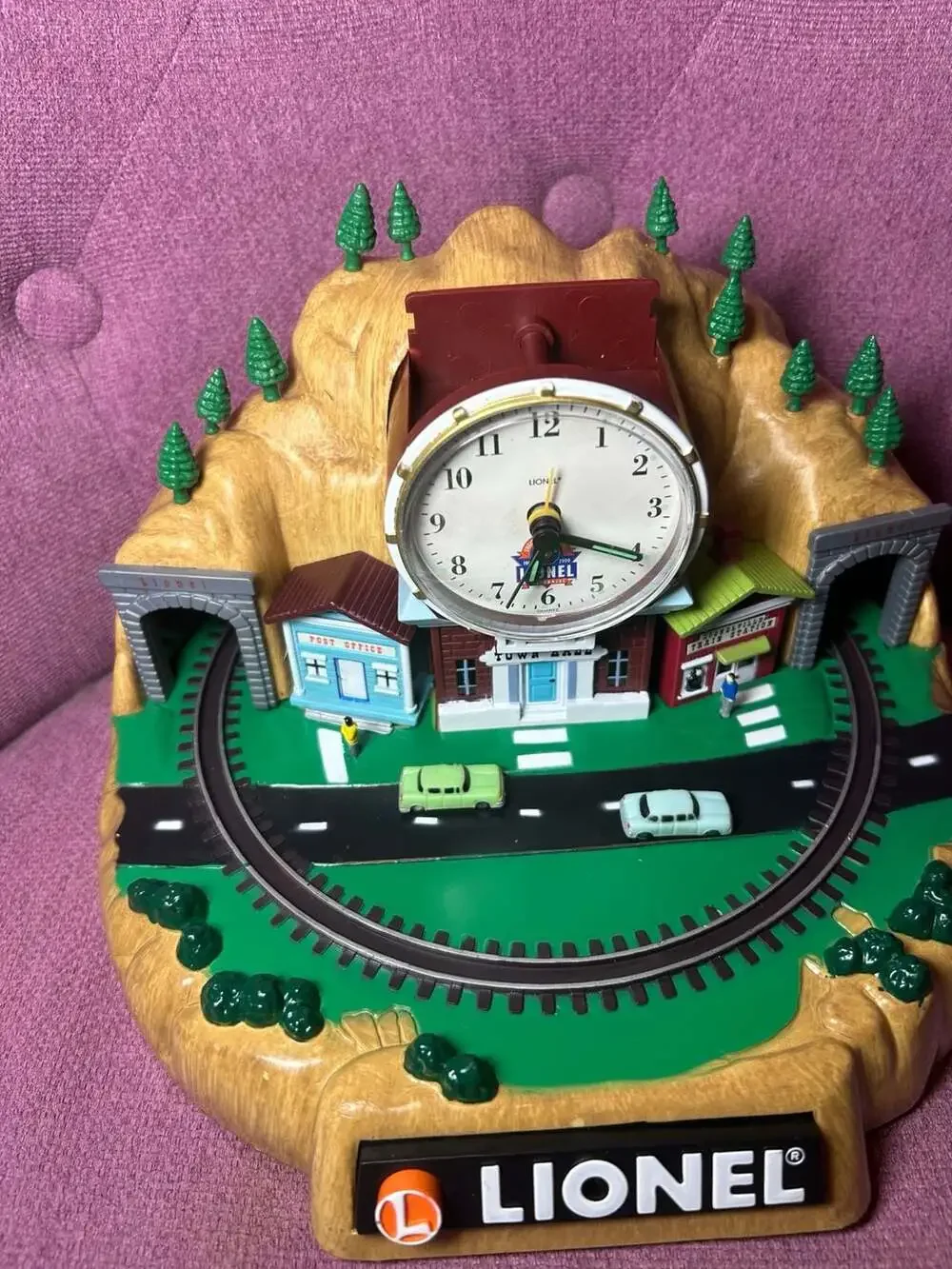 Lionel 100th Anniversary Lionelville Animated Train Alarm Clock